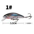 Clouser Minnow SwimBait-5.5 Cm/6.7g Isca Giratória De Plástico Afundando Para Baixo E Carpa
