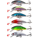 Clouser Minnow SwimBait-5.5 Cm/6.7g Isca Giratória De Plástico Afundando Para Baixo E Carpa