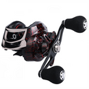 Carretilha De Pesca Perfil Baixo Joyfox 18+1 Rolamentos Drag 10kg Freio Magnético 7.2:1