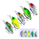 Kit com 5 iscas Ziguinha Meia Agua + Estojo de Brinde