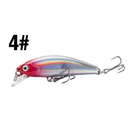 Clouser Minnow SwimBait-5.5 Cm/6.7g Isca Giratória De Plástico Afundando Para Baixo E Carpa