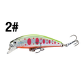 Clouser Minnow SwimBait-5.5 Cm/6.7g Isca Giratória De Plástico Afundando Para Baixo E Carpa